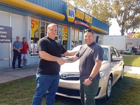 Accurso, Napa & Motors for Military Team Up & Give Away a Car!